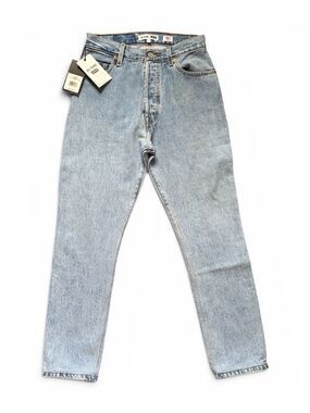 RE/DONE x Levi's Indigo High Rise Ankle Jeans Size: 25